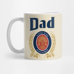 Fathers Day - Beer Label Mug